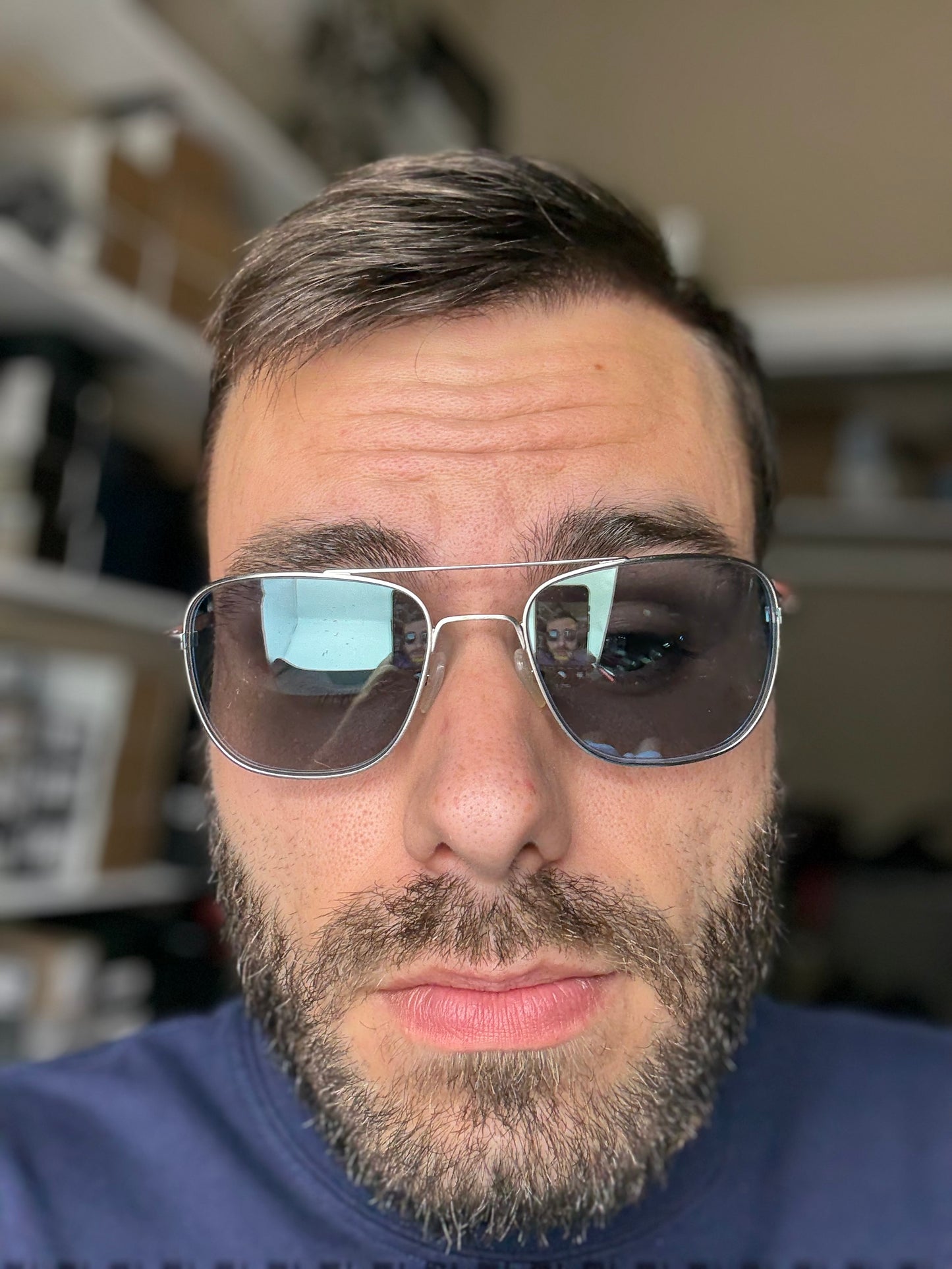 Mosley Tribes Cayton Aviator 53mm MT2033 513588 VFX Photochromic Frames ONLY