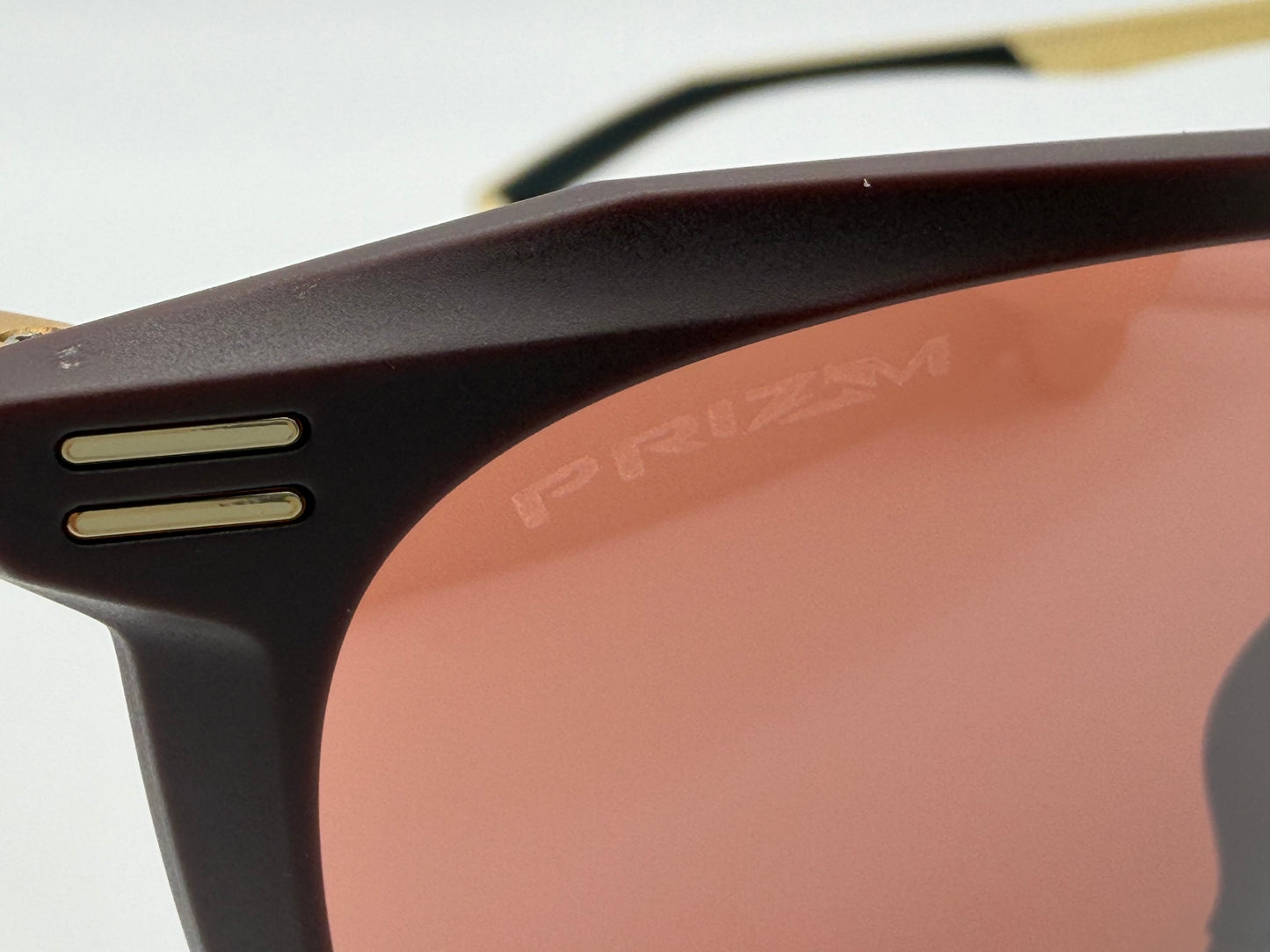 Oakley Thurso 54mm Prizm Dark Golf Lenses / Matte Grenache Frame OO 9286 NEW