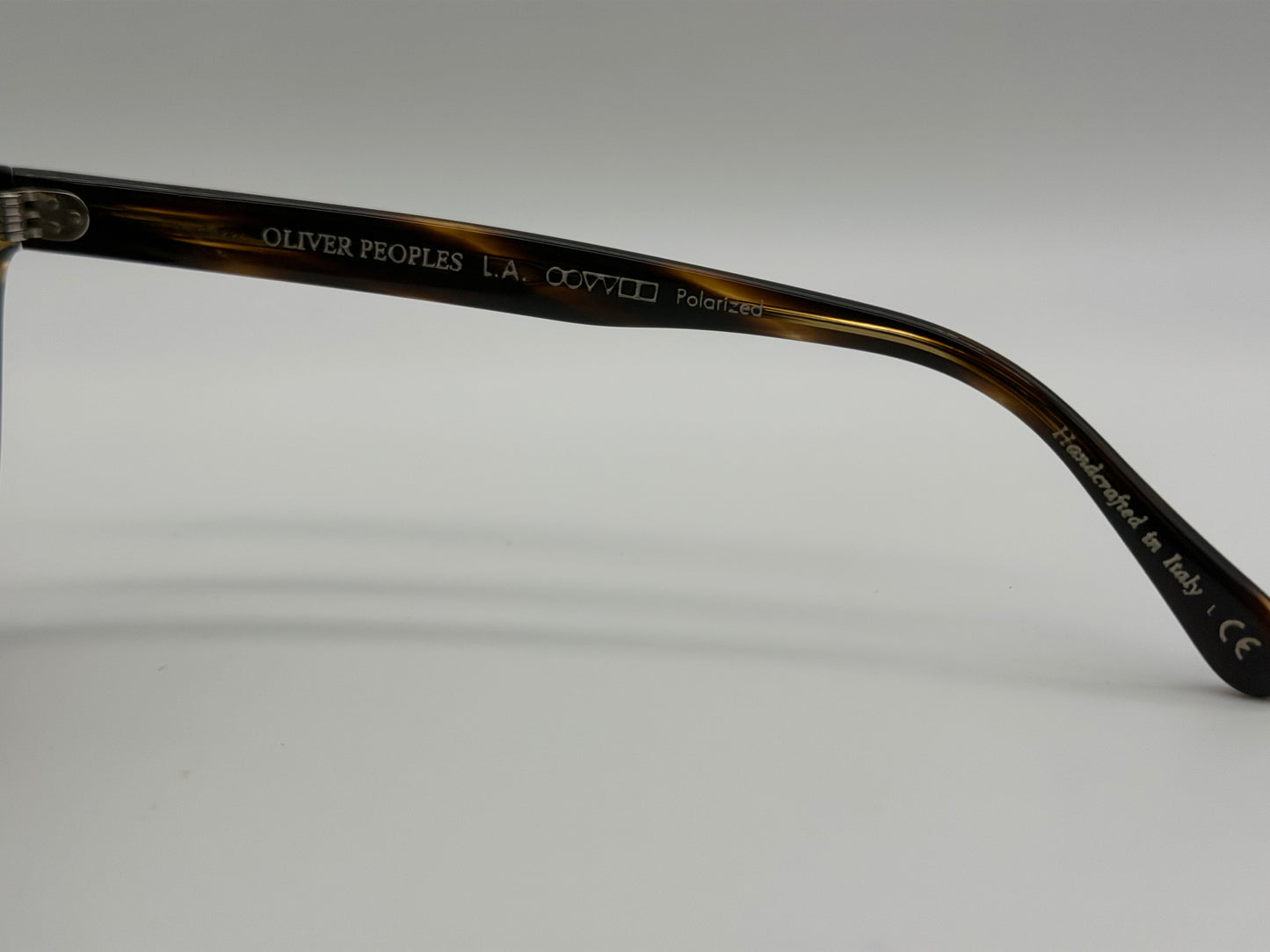 OLIVER PEOPLES Daddy B 58mm Cocobolo Brown Polarized Sunglasses OV5091S Preowned