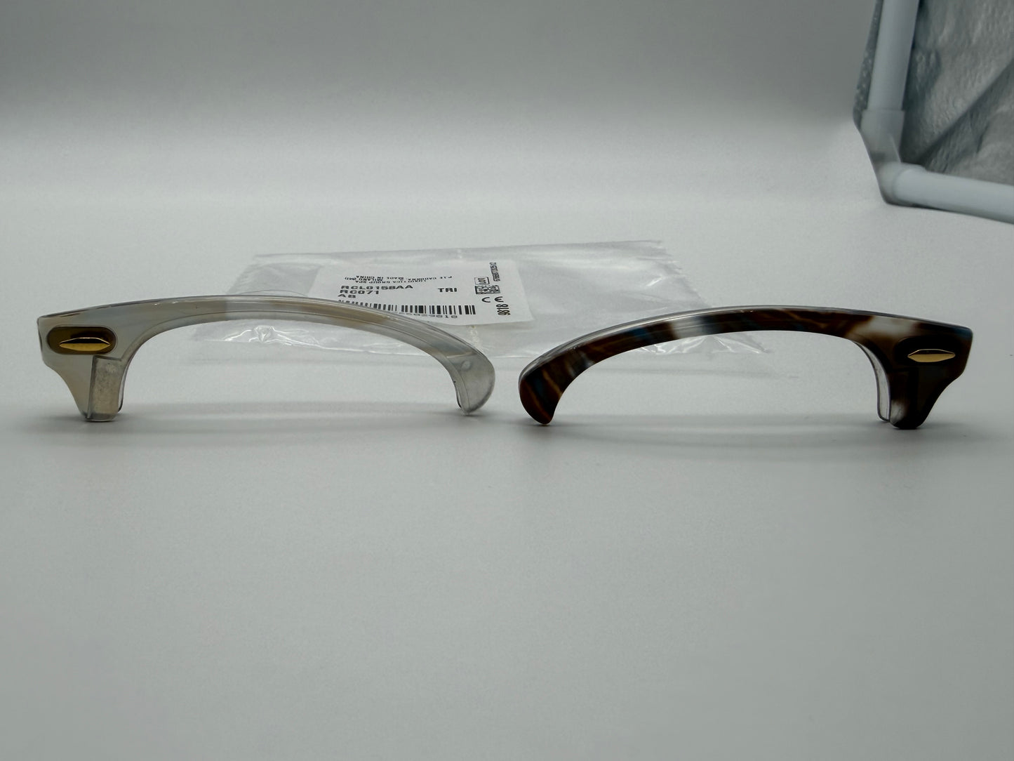 Ray-Ban RX5154 CLUBMASTER Change Replacement Browbars 51mm  Photo Waves Color Changing
