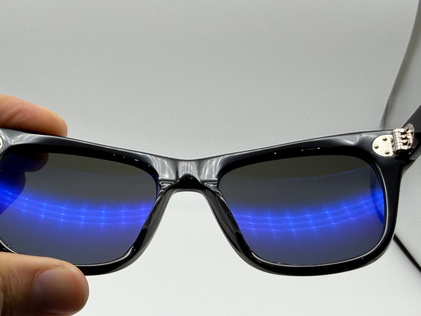 Oliver Peoples Jack Huston 52mm Black / Midnight Express Polarized VFX Glass Lenses OV 5302 1005P1 Italy Preowned