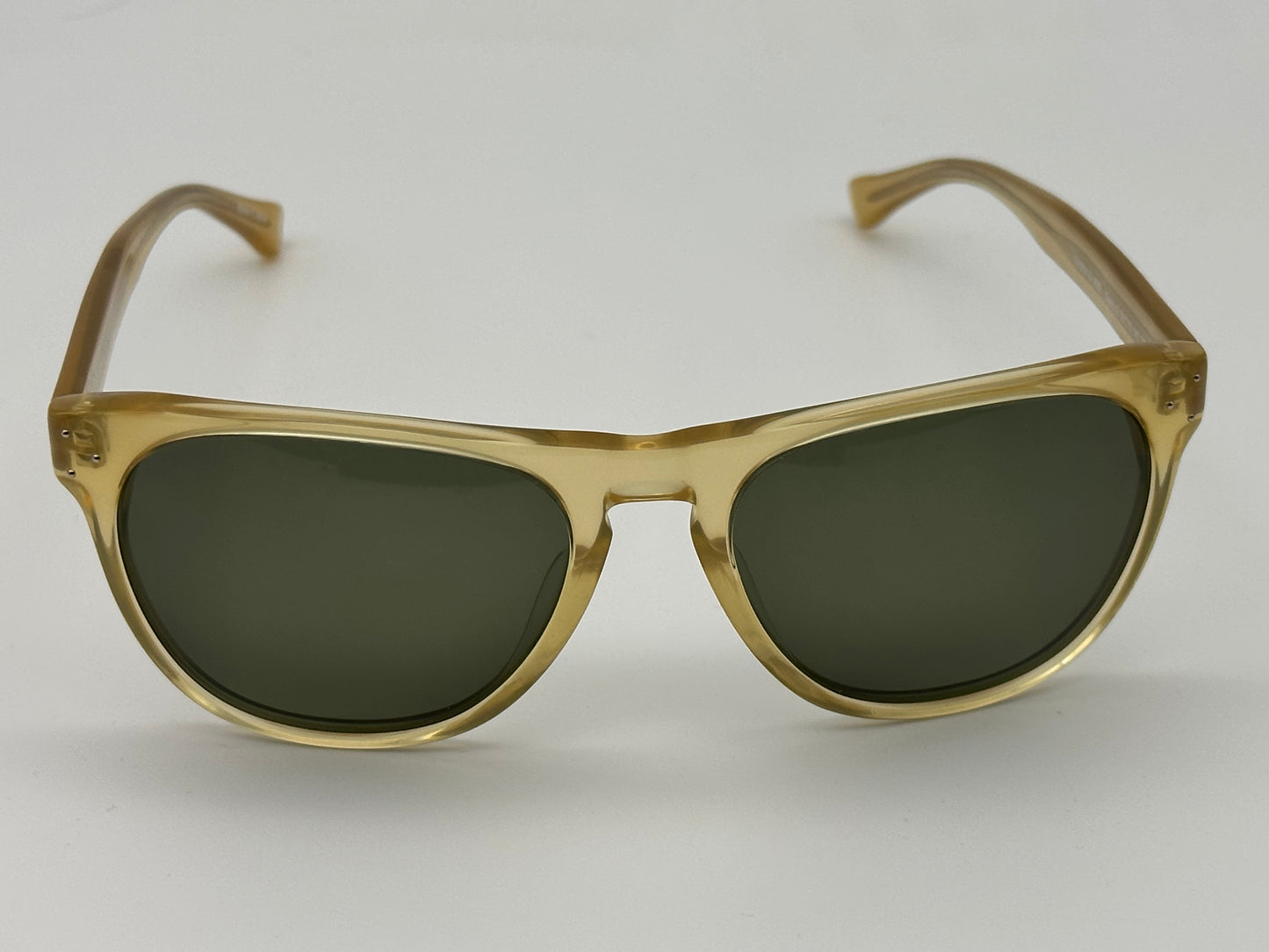 Oliver Peoples Daddy B. 58mm polarized beige made in Japan Preowned