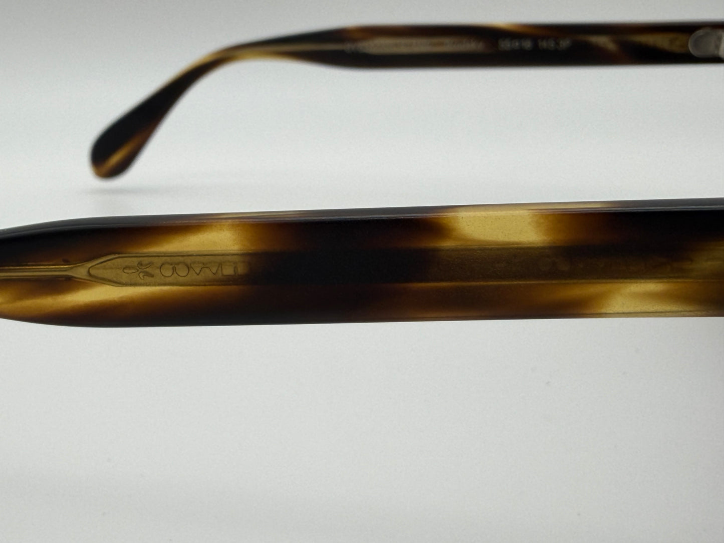 Oliver Peoples Brodsky 55mm OV 5322SU 1474N9 Semi-matte Cocobolo Italy Preowned