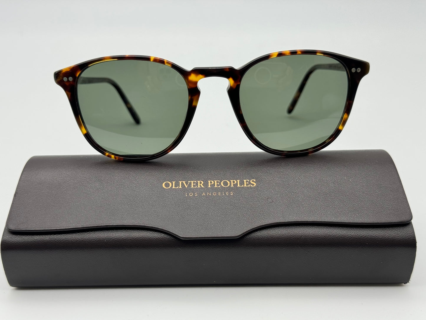 Oliver Peoples Forman 51mm GM2 / G -15 Polarized Lens Italy Open Box
