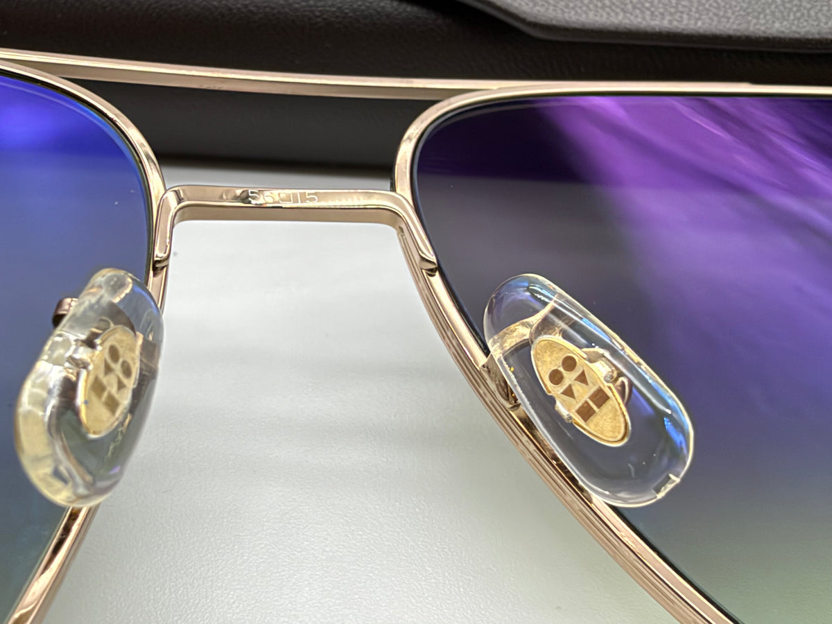 Oliver Peoples Dresner 56mm Gold Titanium / G-15 Gradient Crystal OV1320ST 5292 BH Japan NEW