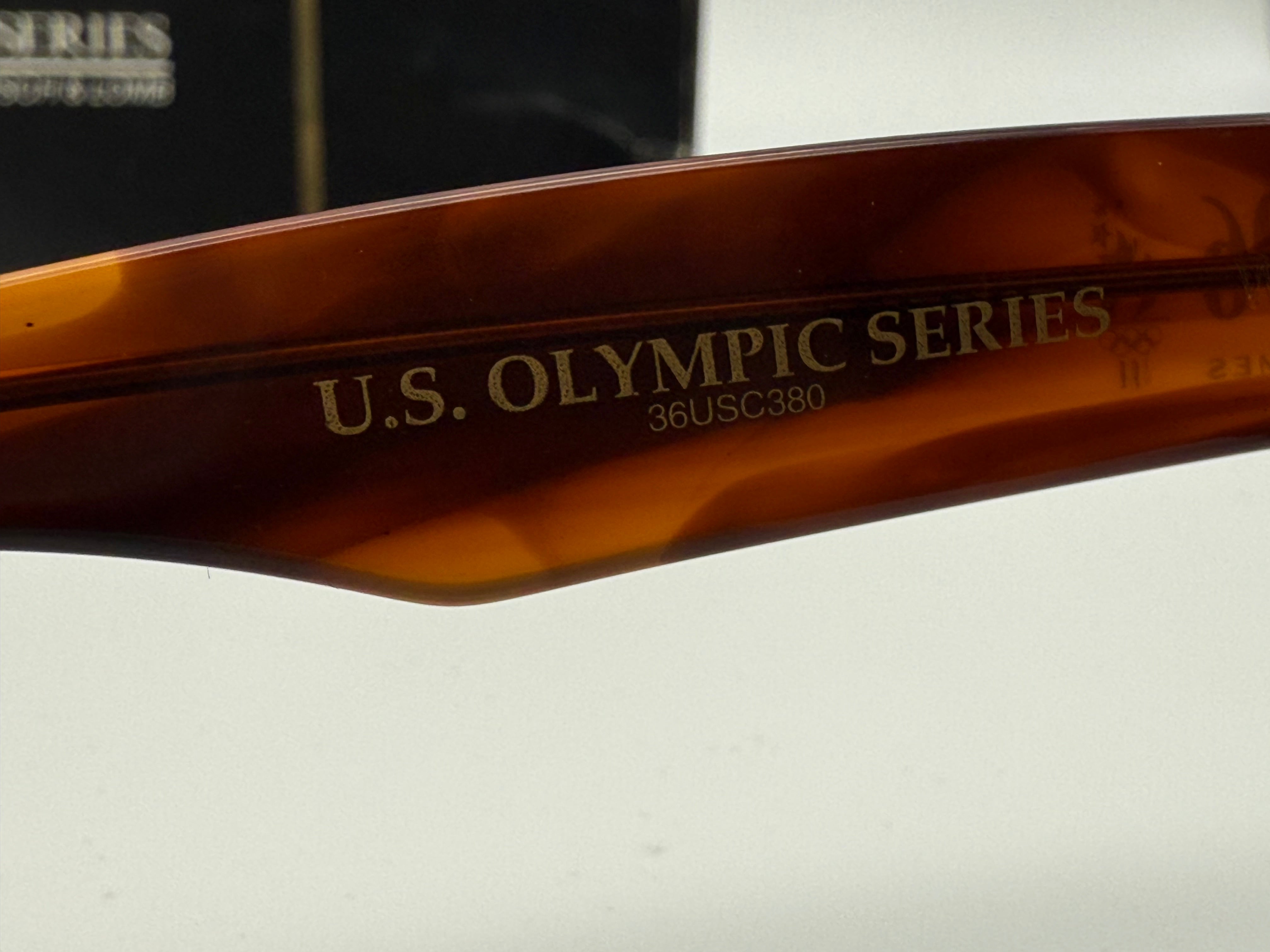 VINTAGE RAY-BAN WAYFARER 50mm USA B&L OLYMPIC SERIES TORTOISE / G