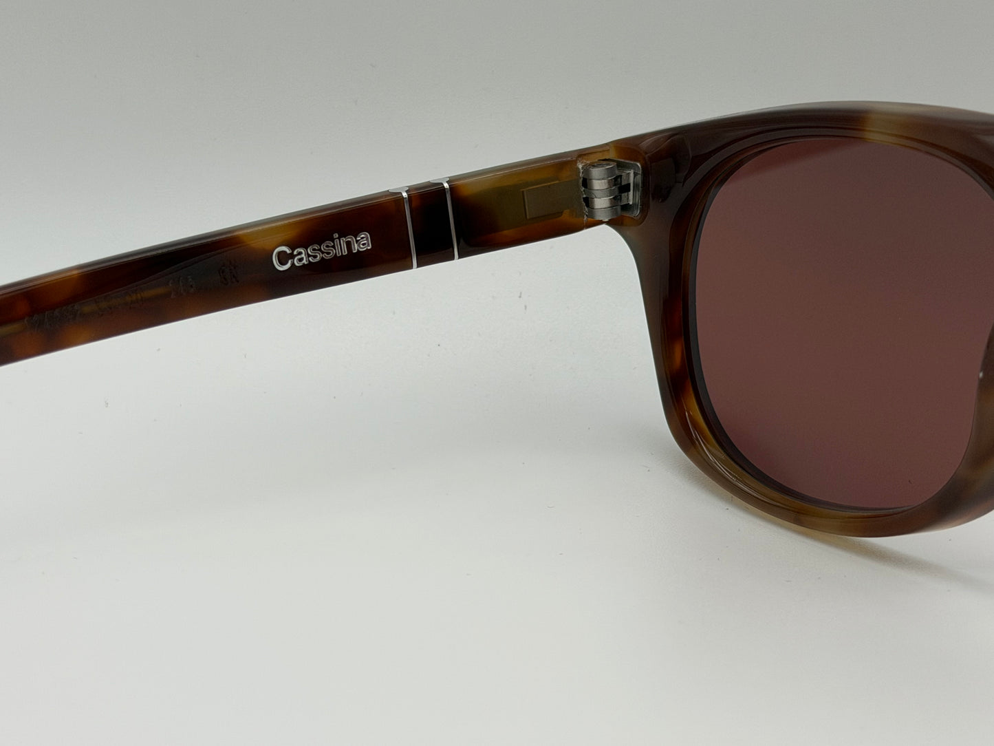 Persol & Cassina PO 3401S 53mm Light Havana / Terracotta Brown 1246H2 Itlay NEW
