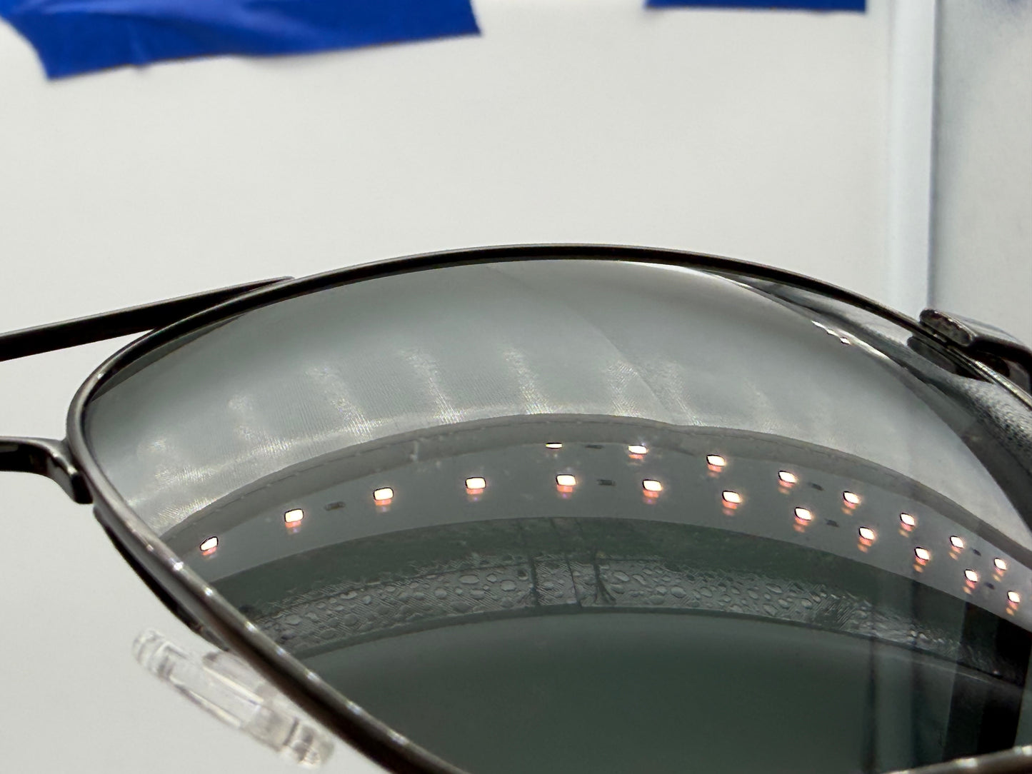 Oliver Peoples Linford 56mm Midnight Express Polarized / Antique Gold OV 1097 5095 / N5 Preowned