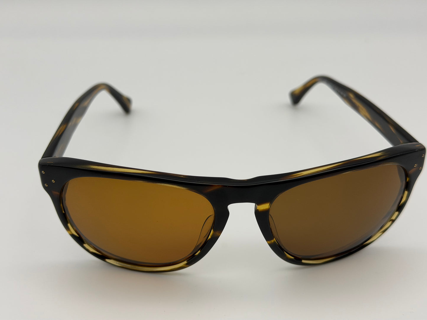 Oliver Peoples Daddy B 58mm Cocobolo Brown Polarized Sunglasses OV5091S 4815 Japan Preowned