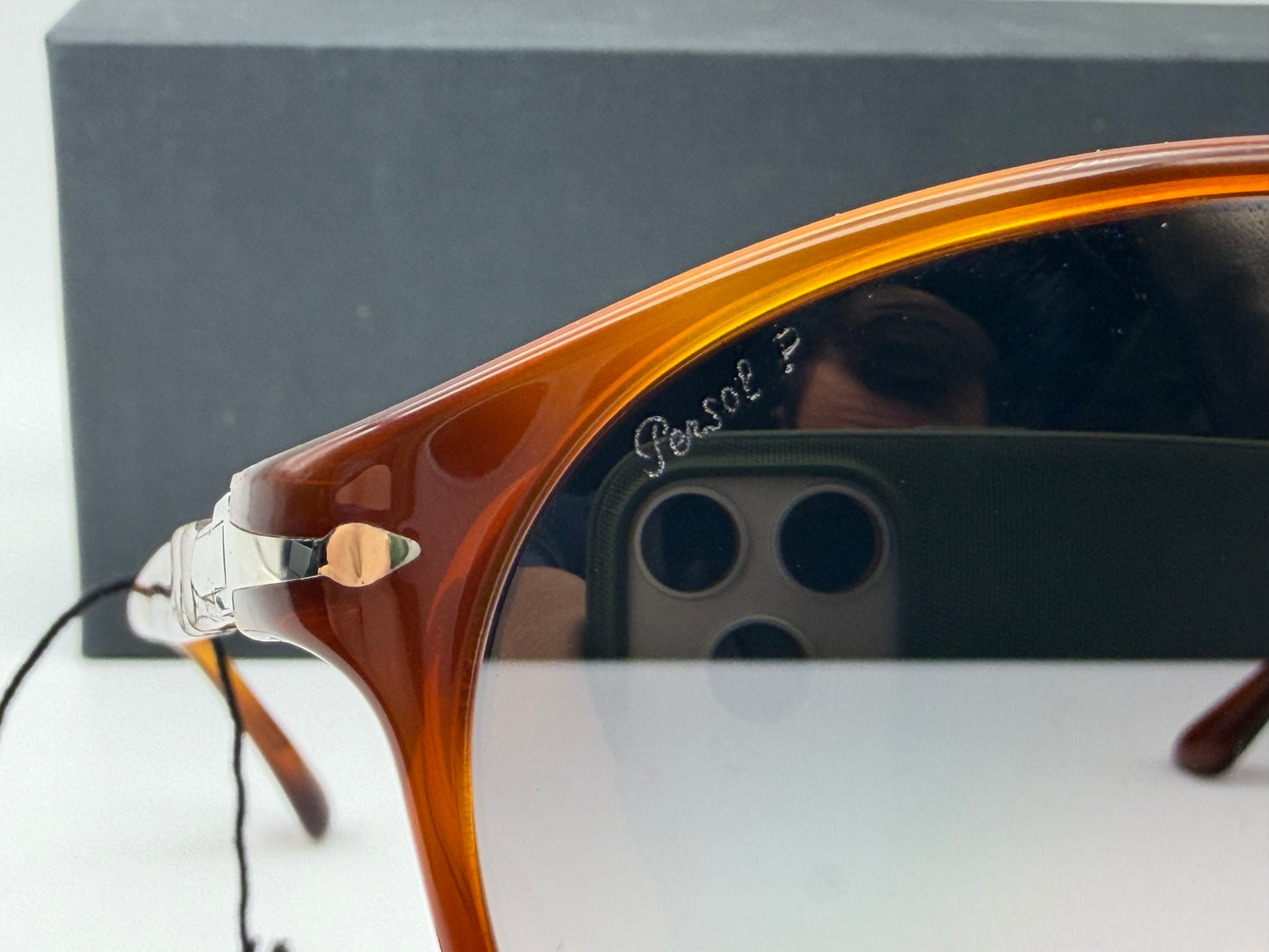 Persol PO 6649 S 96/M3 55 Terra Di Siena Brown/Grey Polarized Italy Open Box