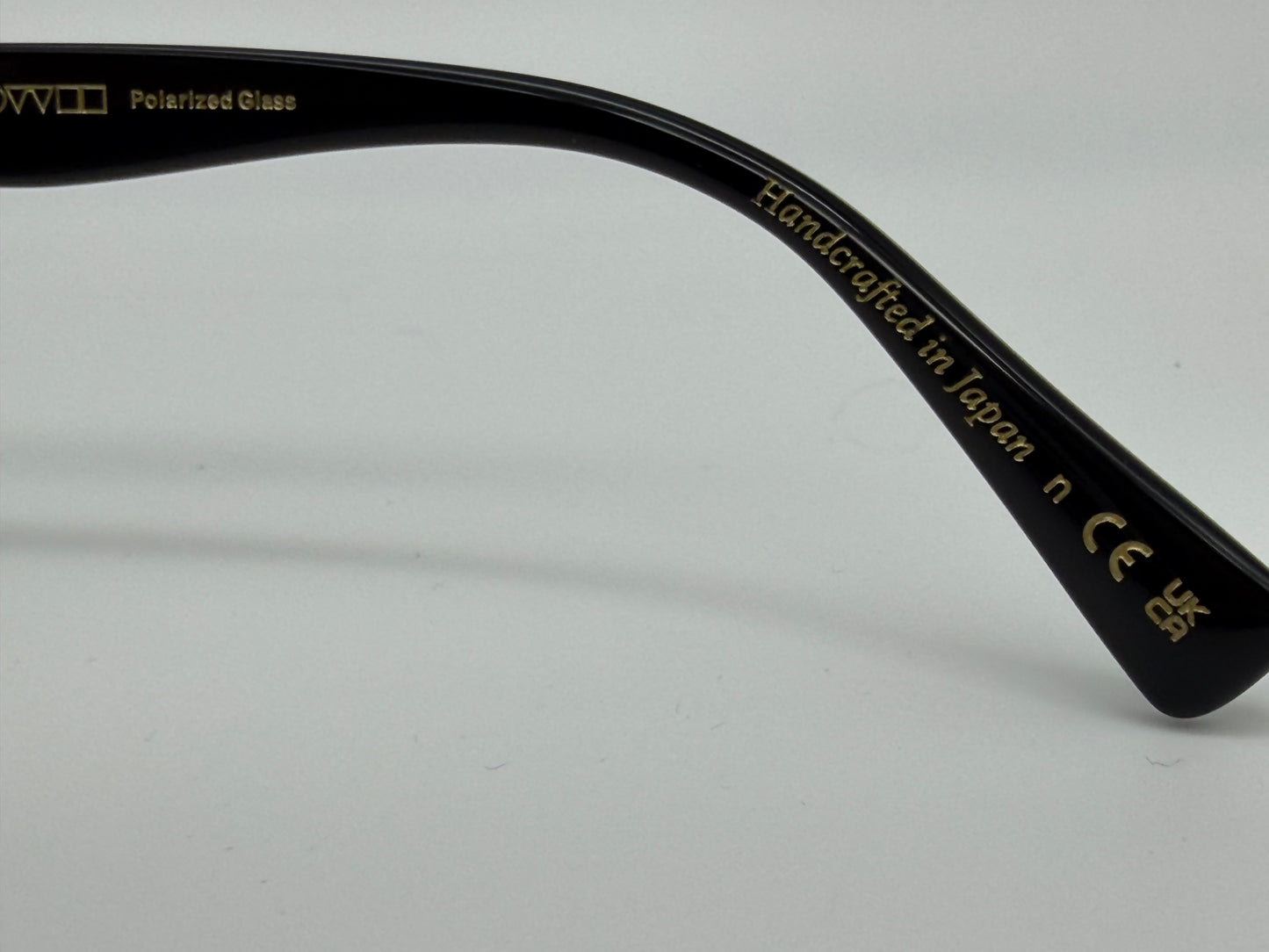 Oliver Peoples Eyles 48mm Black / Sandstone Gradient Polarized Japan Preowned