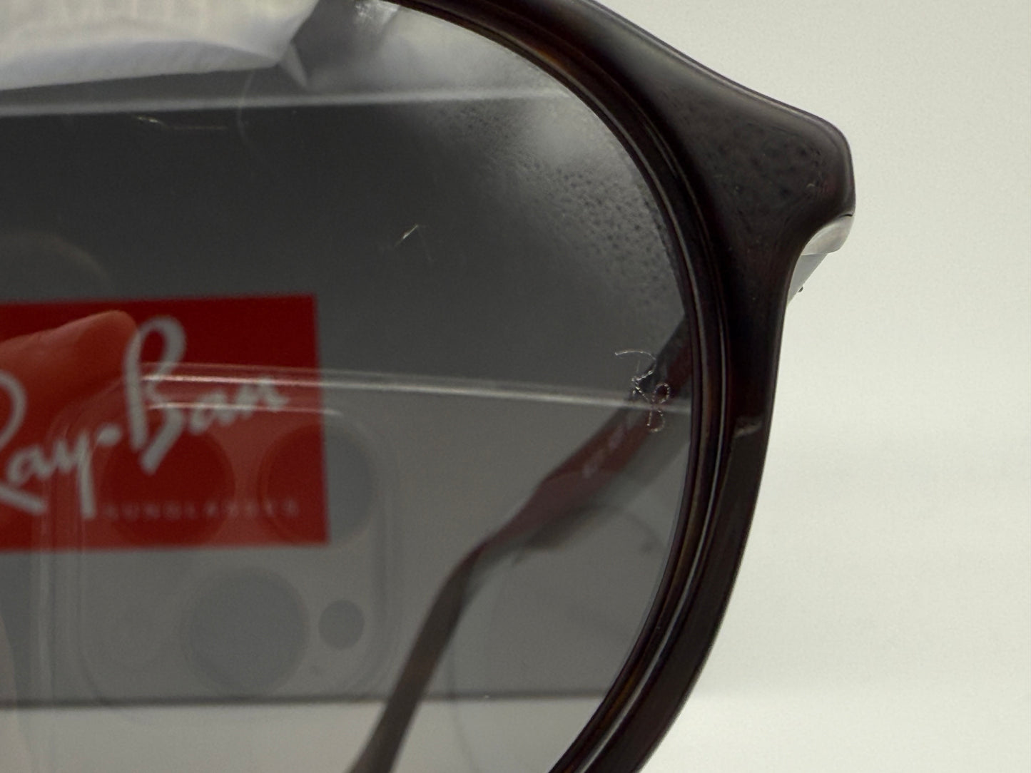 Ray-Ban RB 2215 Havana / Dark Gray Glass Lens 902 / B1 NEW