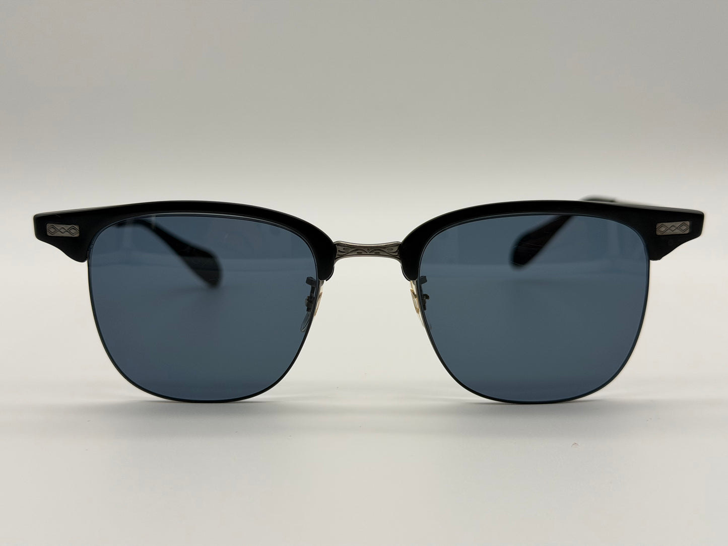 Oliver Peoples Executive I 48mm OV 1172 ST 1465 / Matt Black / Blue Titanium Limited Edition Japan Preowned