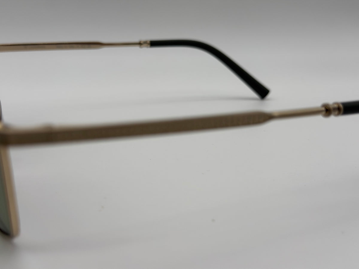 Oliver Peoples R-17 Roger Federer 58mm Brushed Gold / Forest Gradient OV 1377S 52452A Italy NEW