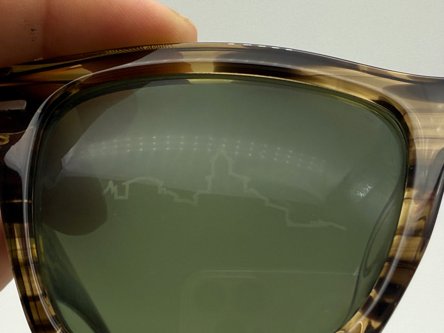 Oliver Peoples Oliver Sun Exclusive Brunello Cucinelli 54mm Olive Smoke G15 OV5393su 171952 Preowned