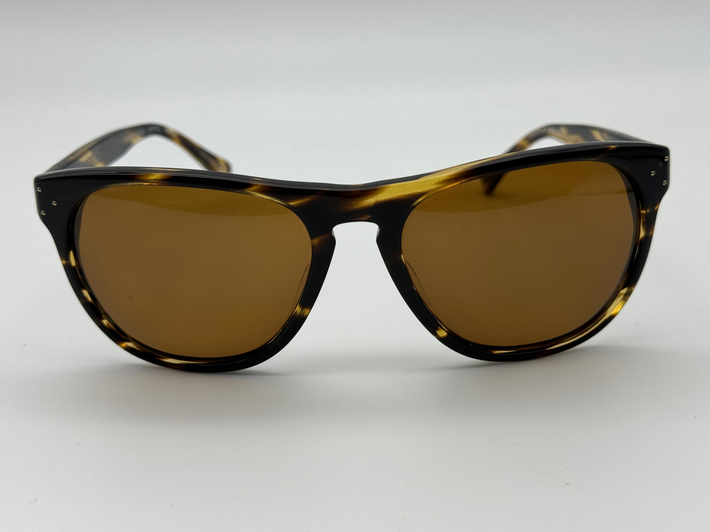 Oliver Peoples  Daddy B 58mm Cocobolo Brown Polarized Sunglasses OV5091S 4815 Japan Preowned