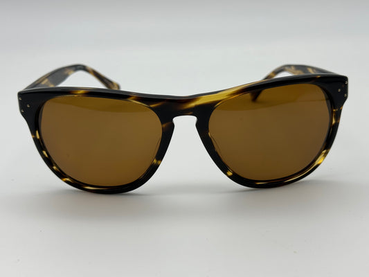 Oliver Peoples Daddy B 58mm Cocobolo Brown Polarized Sunglasses OV5091S 4815 Japan Preowned
