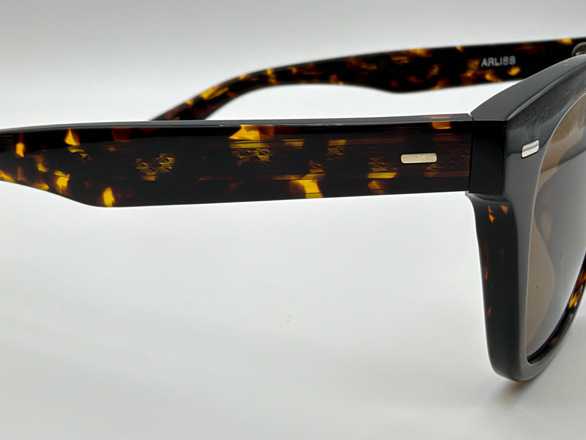 Oliver Peoples Arliss 50mm Atago Tortoise / True Brown Crystal Lens OV 5632 SU 174153 Japan NEW
