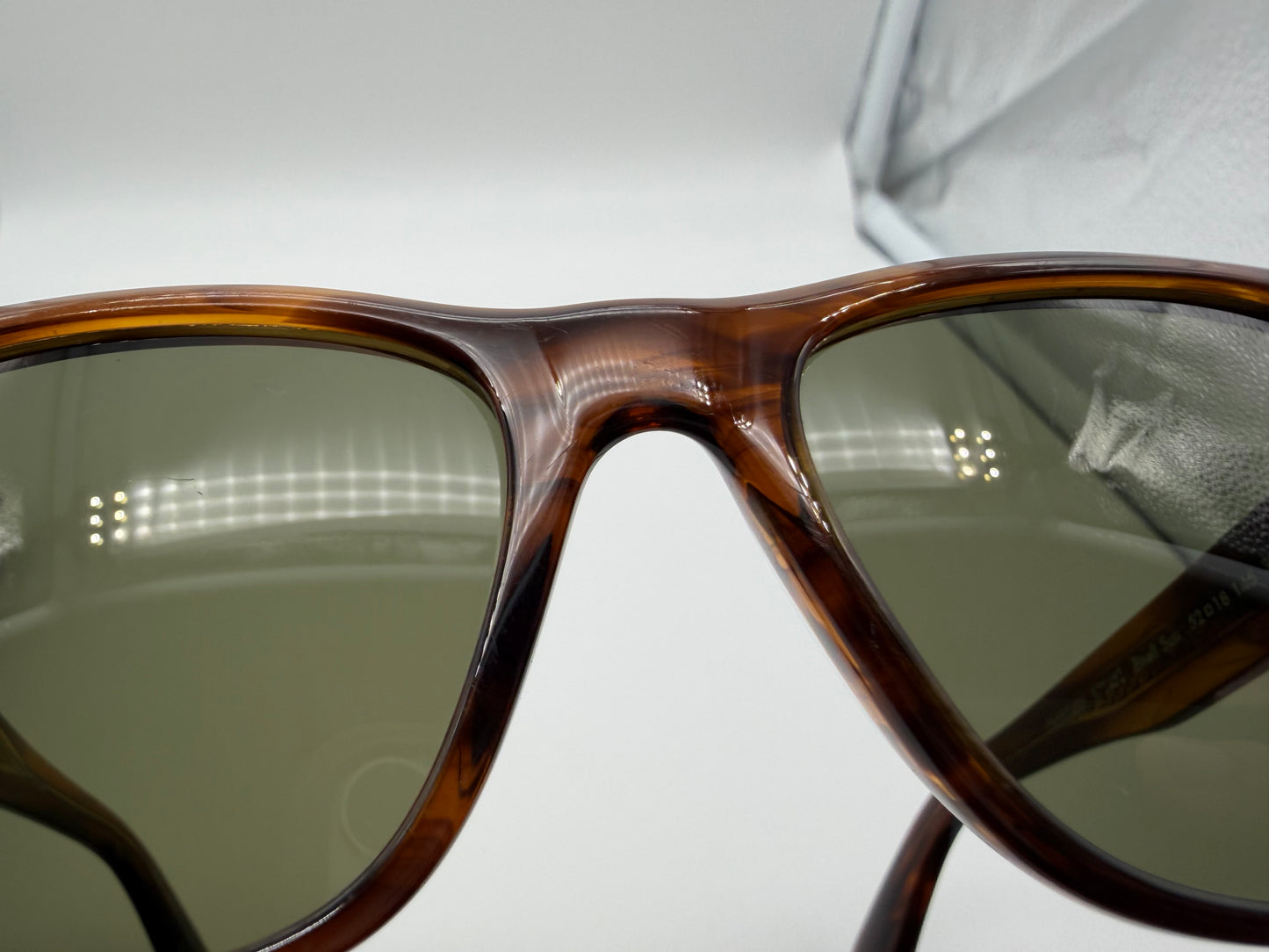 Oliver Peoples Birell Sun 52mm Tuscany Tortoise/ G-15 OV 5524 Itlay distressed