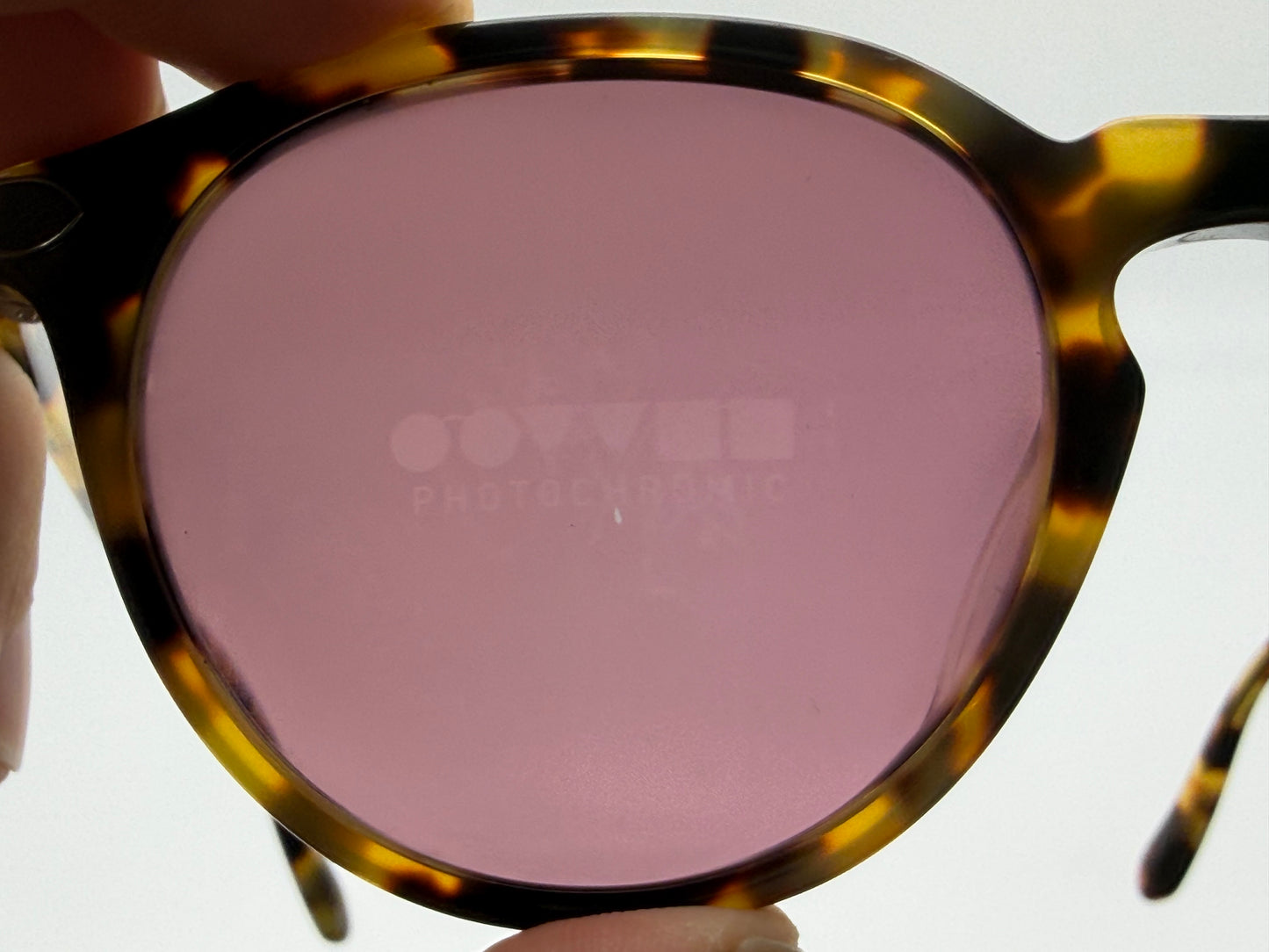 Oliver Peoples Pour Berluti 50mm OV 5353 SQ 164530 Rue Marbeuf Photochromic Italy Preowned