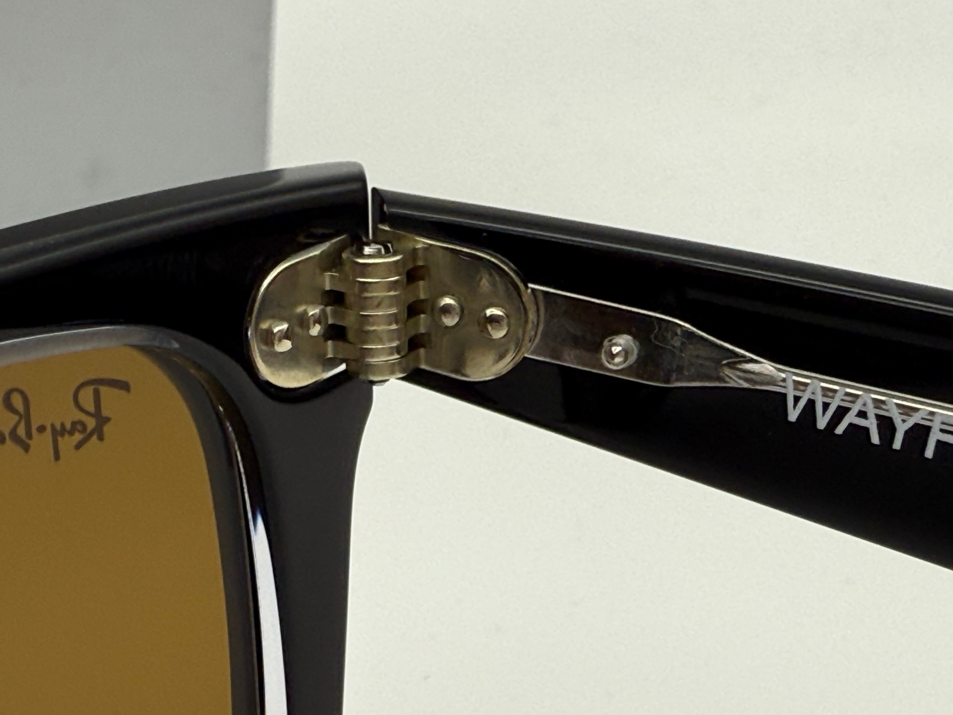Ray-Ban Original Wayfarer 52mm RB 2140 Black Transparent/ Brown B