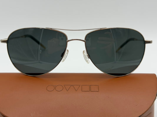 Oliver Peoples Benedict 59mm Silver / VFX Polarized Midnight Express OV1002-S 4132 Japan Preowned