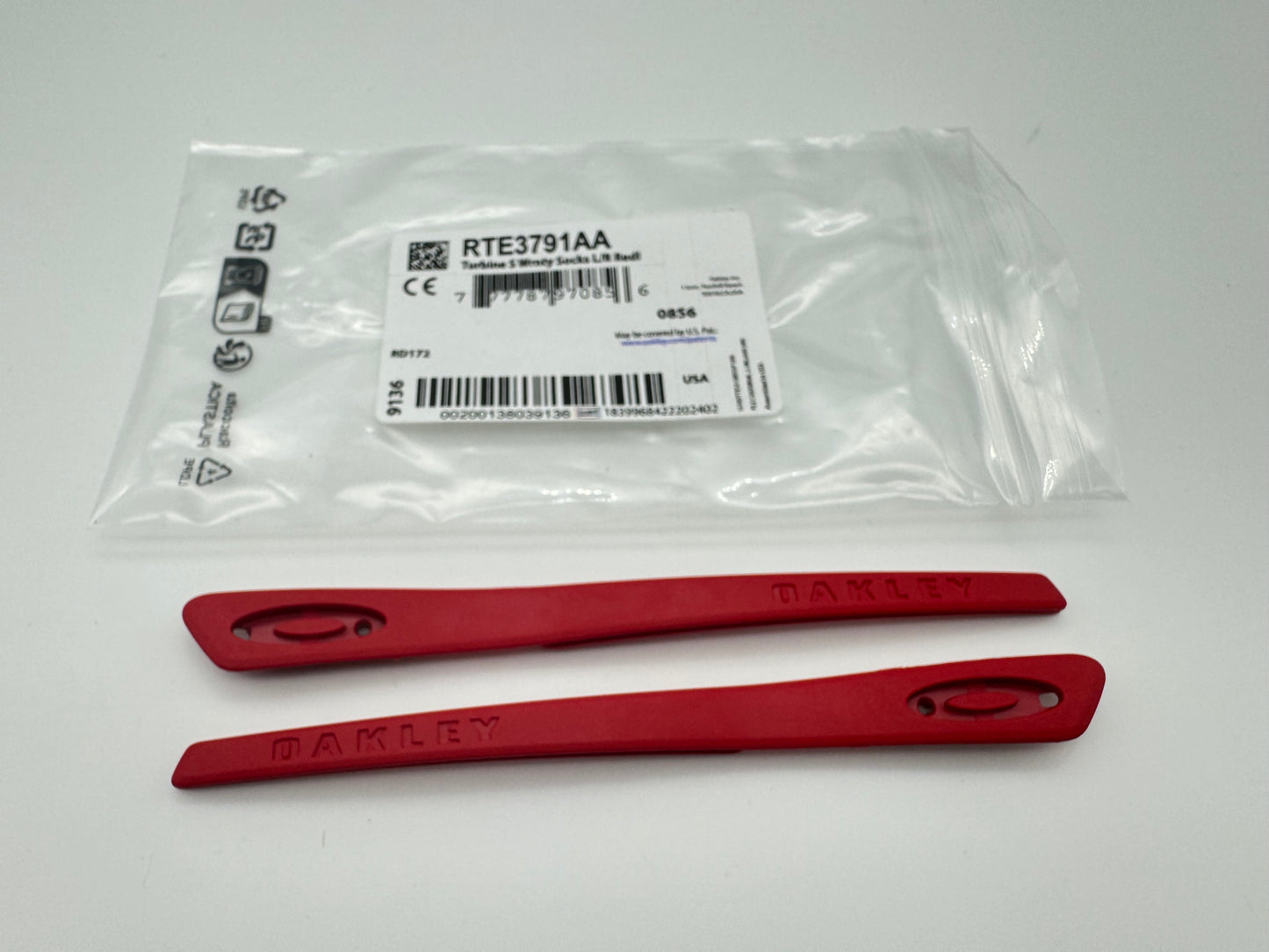 Oakley Turbine 009263 Rotor 009307 Turbine XS OJ9003 Red