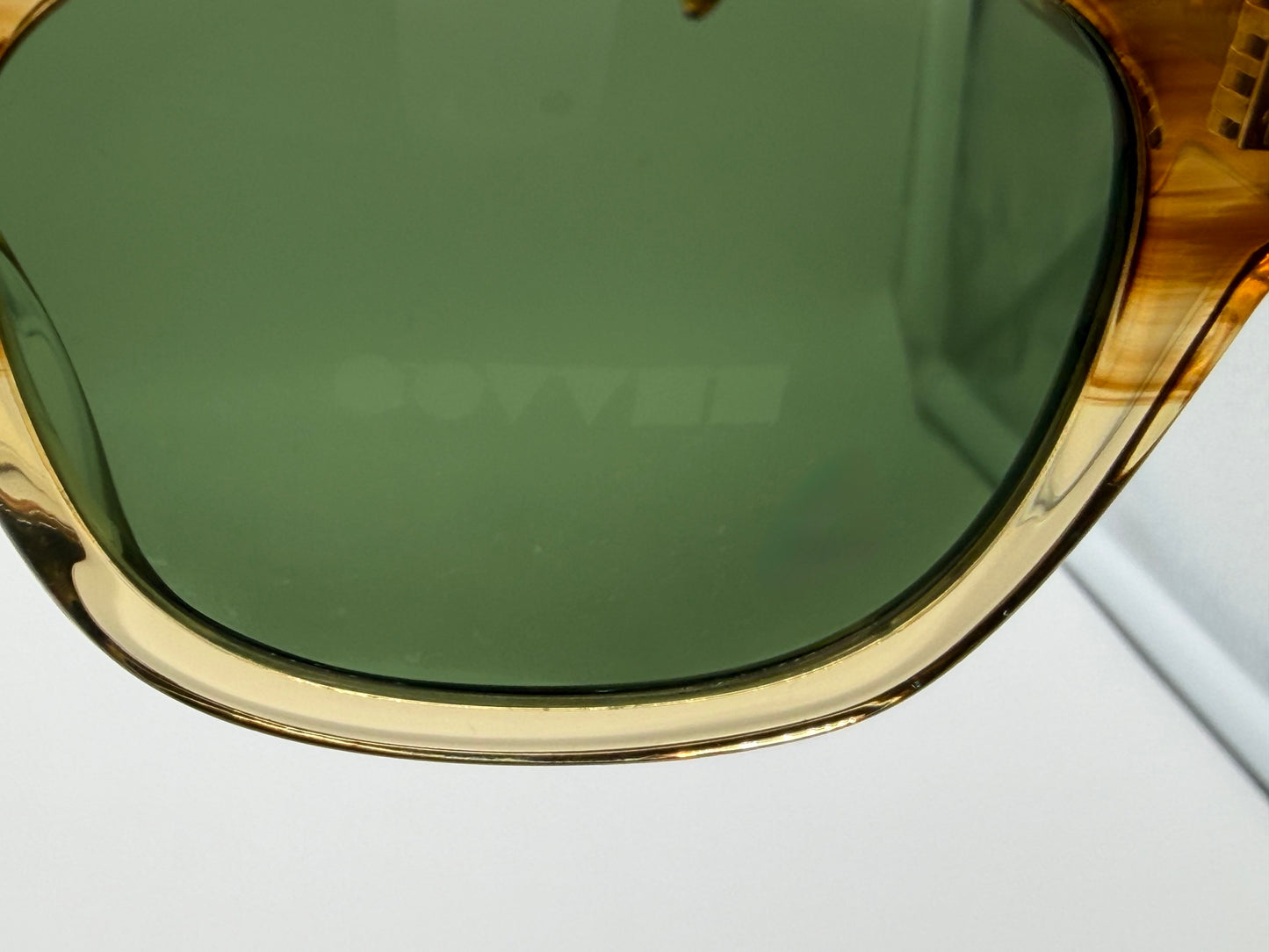 Oliver Peoples Keenan 54mm OV 5418 SU Honey VSB GREEN C Preowned
