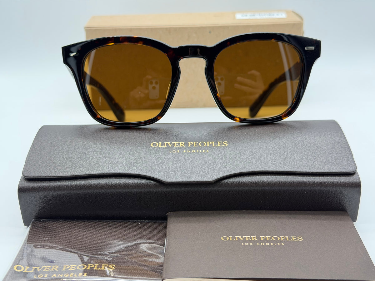Oliver Peoples Arliss 50mm Atago Tortoise / True Brown Crystal Lens OV 5632 SU 174153 Japan NEW