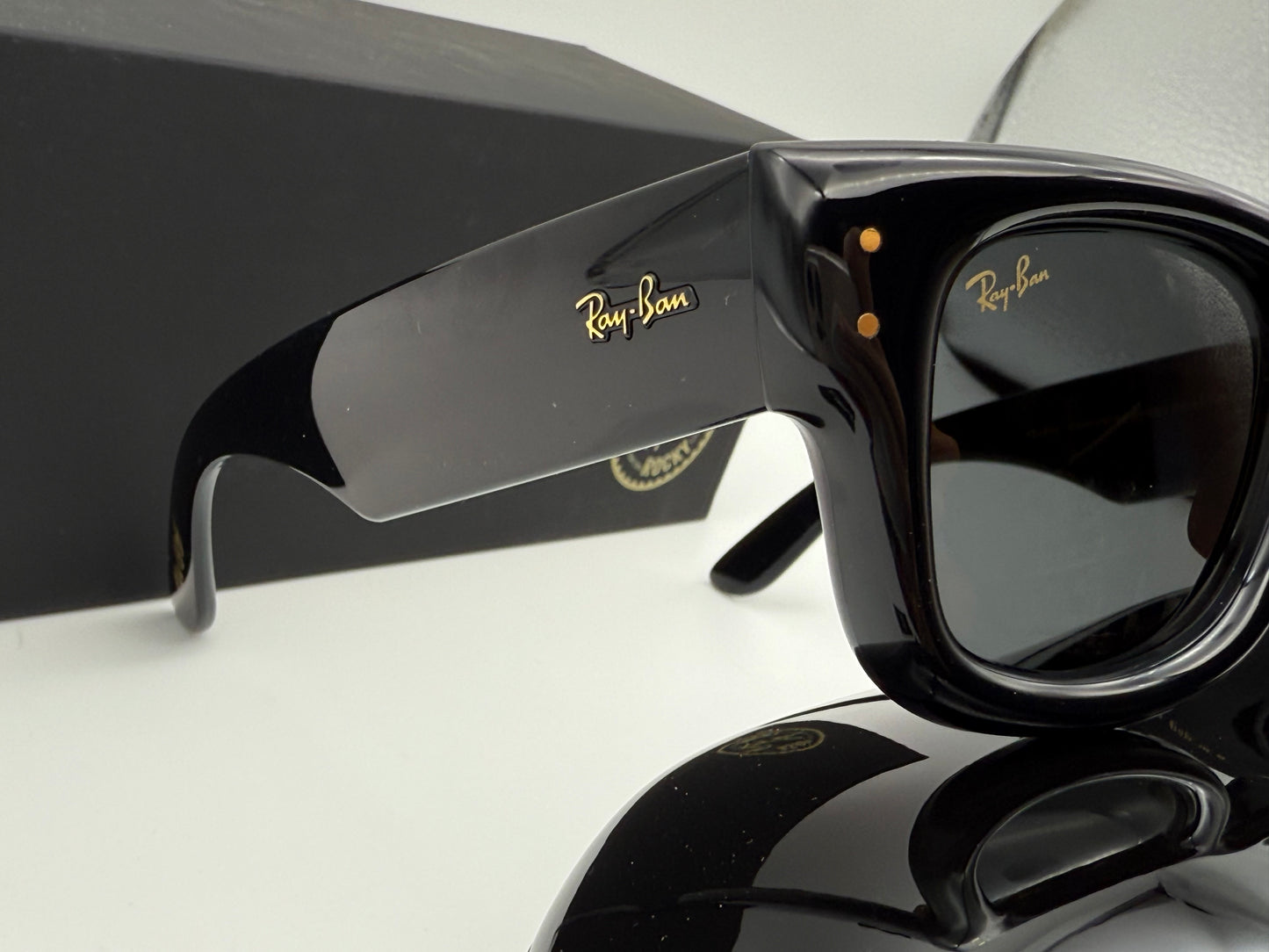 Ray-Ban Wayfarer Puffer ASAP Rocky 47mm Black / Ultra Black 601 / 87 NEW