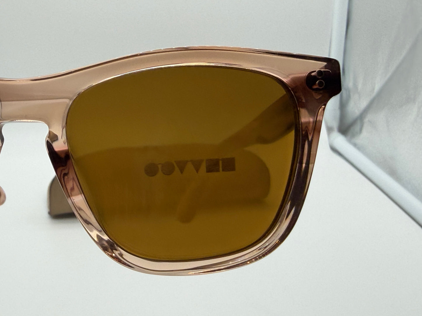 Oliver Peoples Lynes Sun 55mm Washed Sunstone / True Brown OV 5449 172652 Italy Preowned
