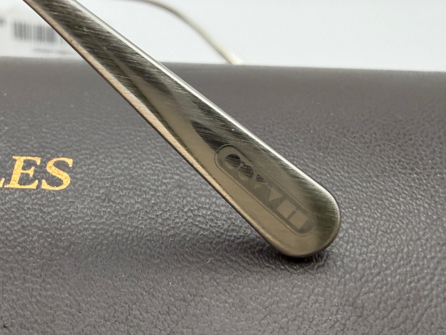 Oliver Peoples Gerardo 51mm OV 5482S 14084C Vintage LBR/Brushed Silver Green Photochromic Vintage Sunglasses Missing Box