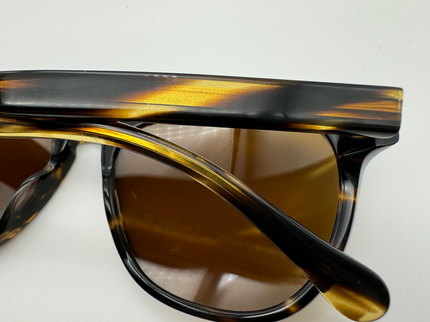 Oliver Peoples  Daddy B 58mm Cocobolo Brown Polarized Sunglasses OV5091S 4815 Japan Preowned