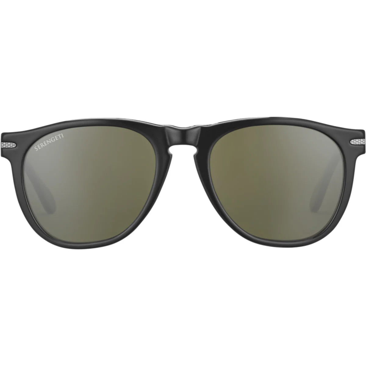 Serengeti Amboy 53mm  SS530001 Shiny Black/Mineral Photochromic Polarized 555nm Italy Open Box