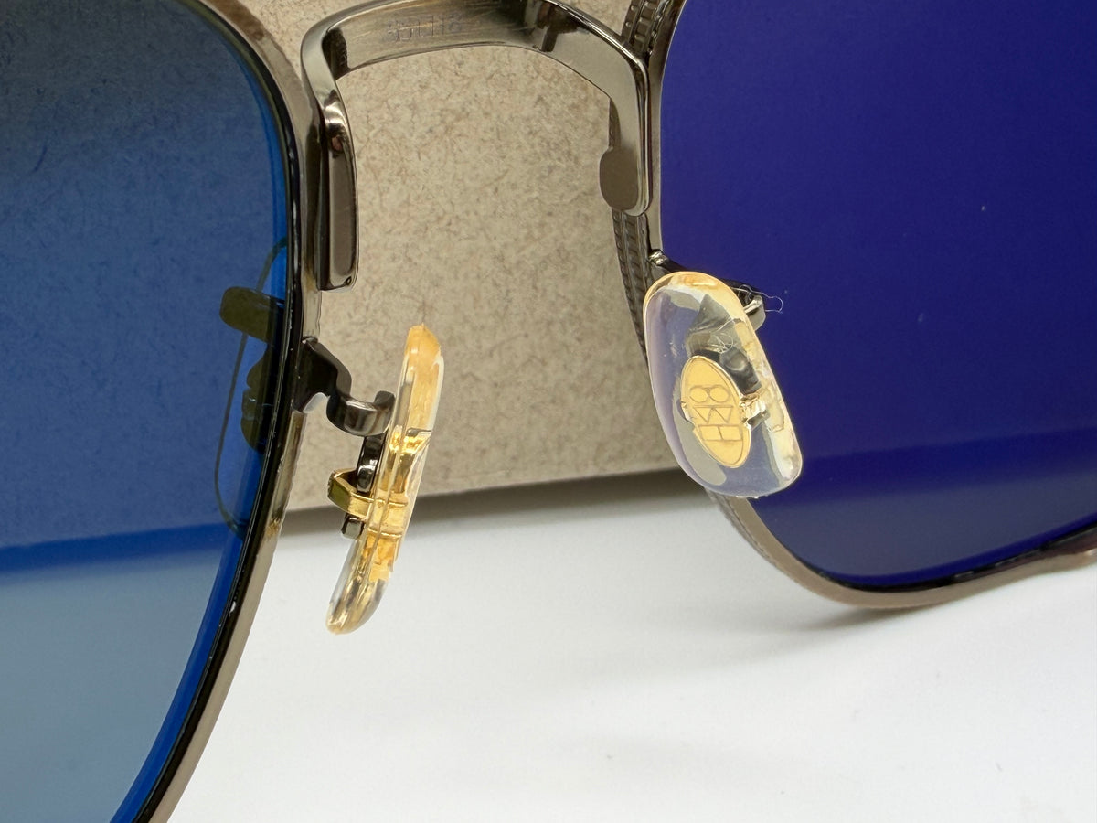 Oliver Peoples Avison 55mm Antique Gold Titanium / G-15 Crystal OV 1349ST 528452 Japan NEW