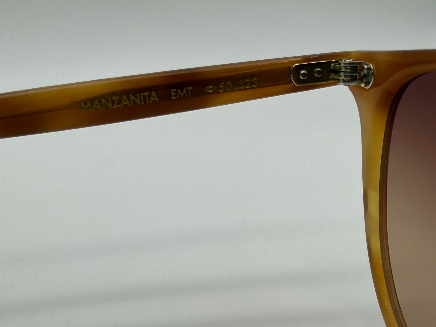 Garrett Leight Manzanita 50mm Ember Tortoise / California Dream Gradient EMT NEW