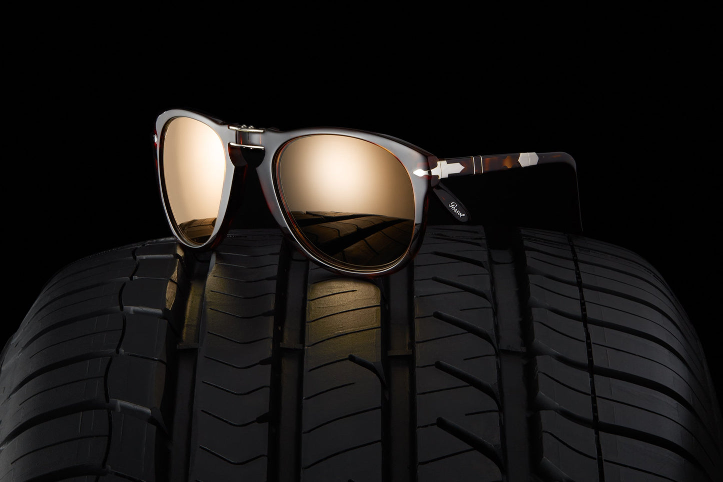 Persol 714 Steve McQueen 54mm Havana  24k Gold Plated Limited Edition PO 0714SM 24 / AM NEW