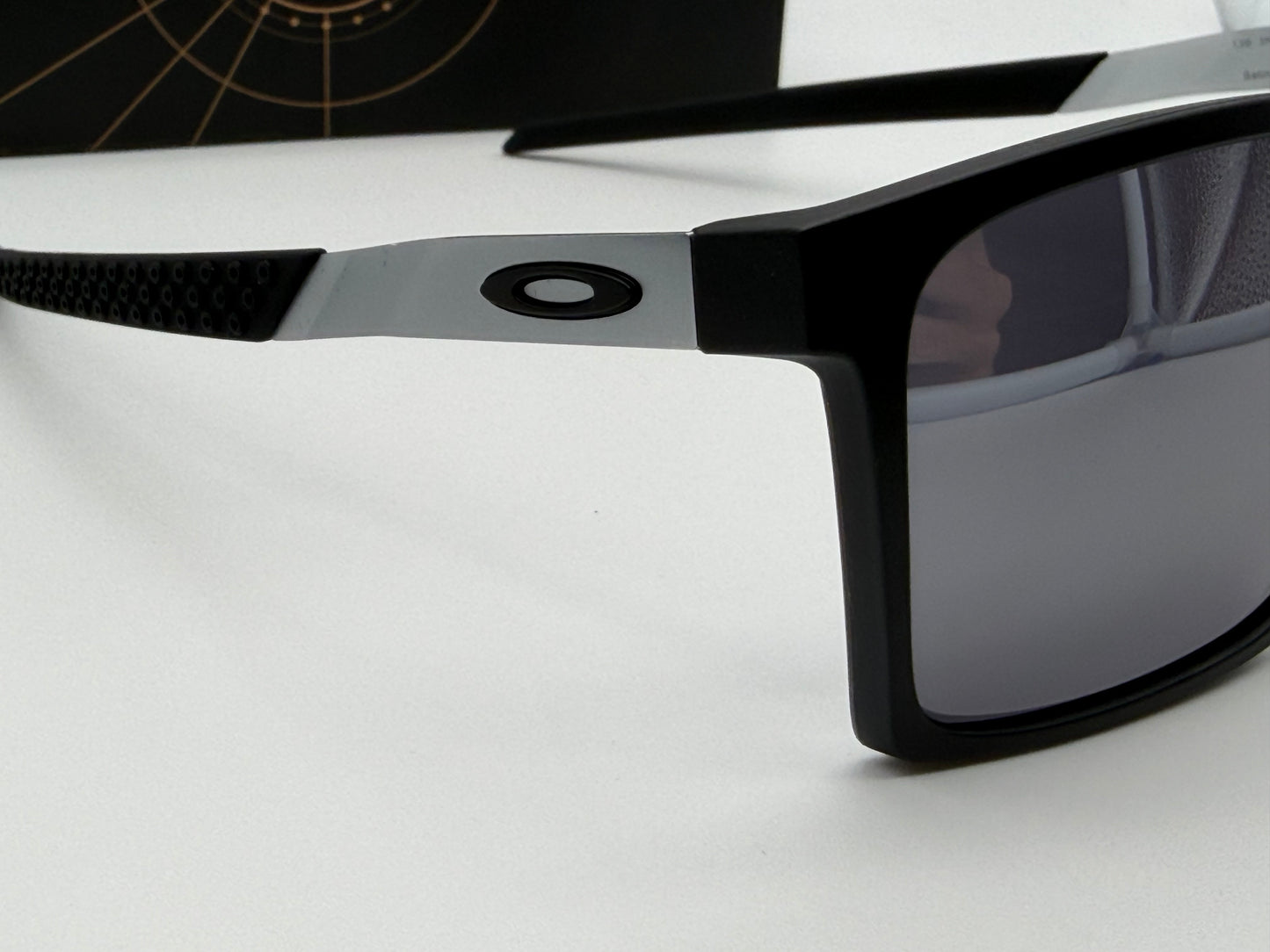 Oakley Exchange Sun 56mm Prizm Black / Satin Black Silver OO 9483 NEW