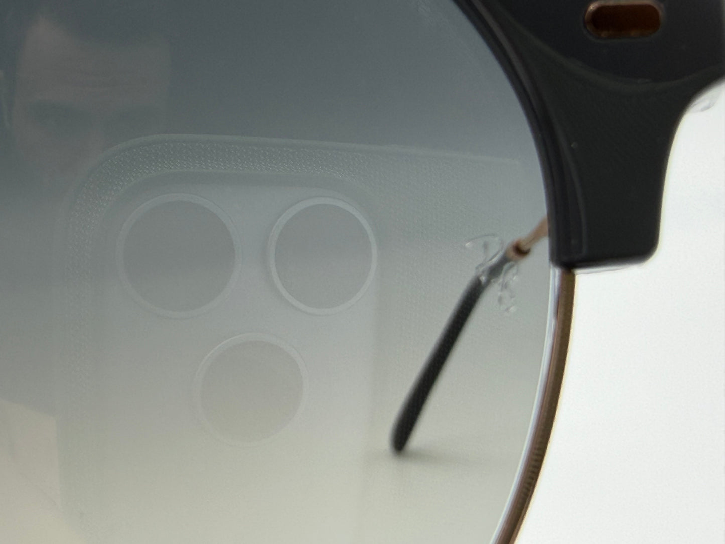 Ray-Ban RB 4429 55mm Dark Gray On Rose Gold / Gray Gradient 672071 NEW