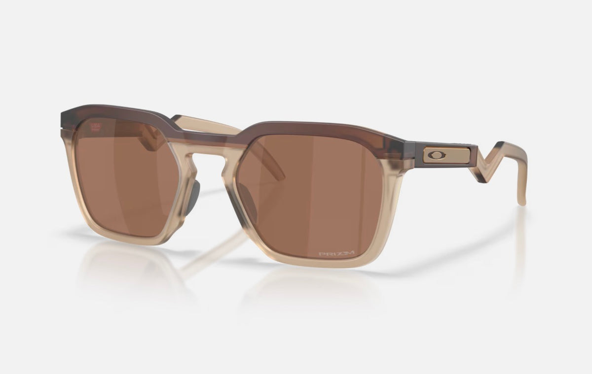 Oakley HSTN SQ 54mm OO 9533 0354 Matte Rootbeer / Prizm Tungsten Lens NEW