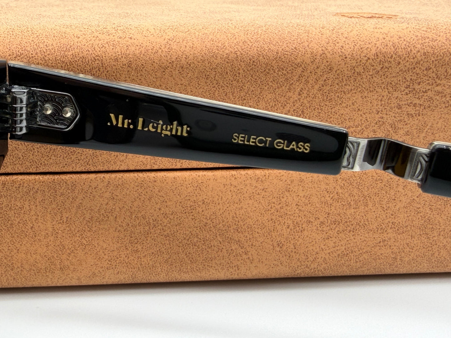 Mr. Leight 51mm Damone S Black Gunmetal / Mojave Brown Polarized Japan NEW