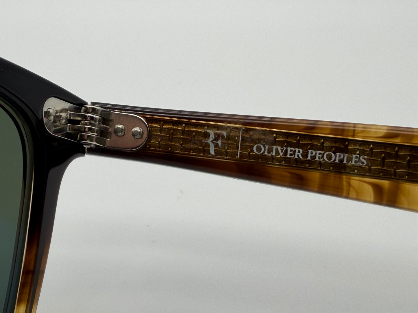 Oliver Peoples Mr. Federer II 52mm Cortado / G-15 Polarized OV 5592S 1329A Italy Preowned