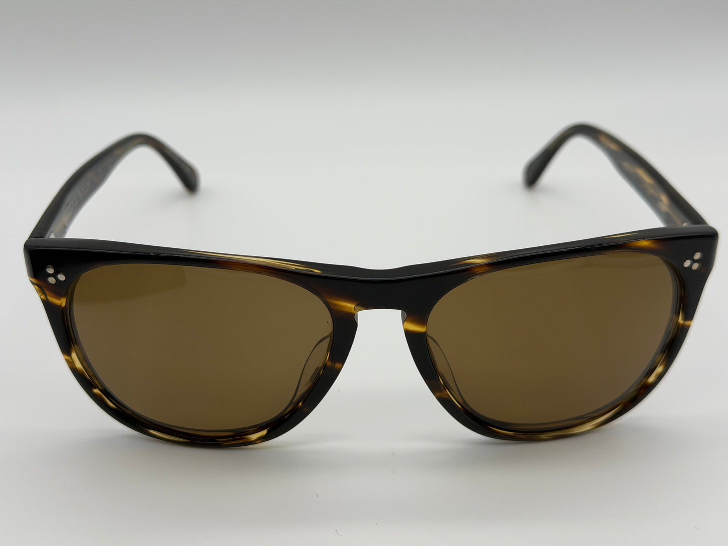 OLIVER PEOPLES Daddy B 58mm Cocobolo Brown Polarized Sunglasses OV5091S Preowned