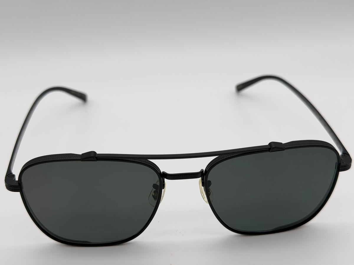Oliver Peoples Avison 55mm Matte Black Titanium / Midnight Express Polarized OV 1349ST 5017 P2 Japan NEW
