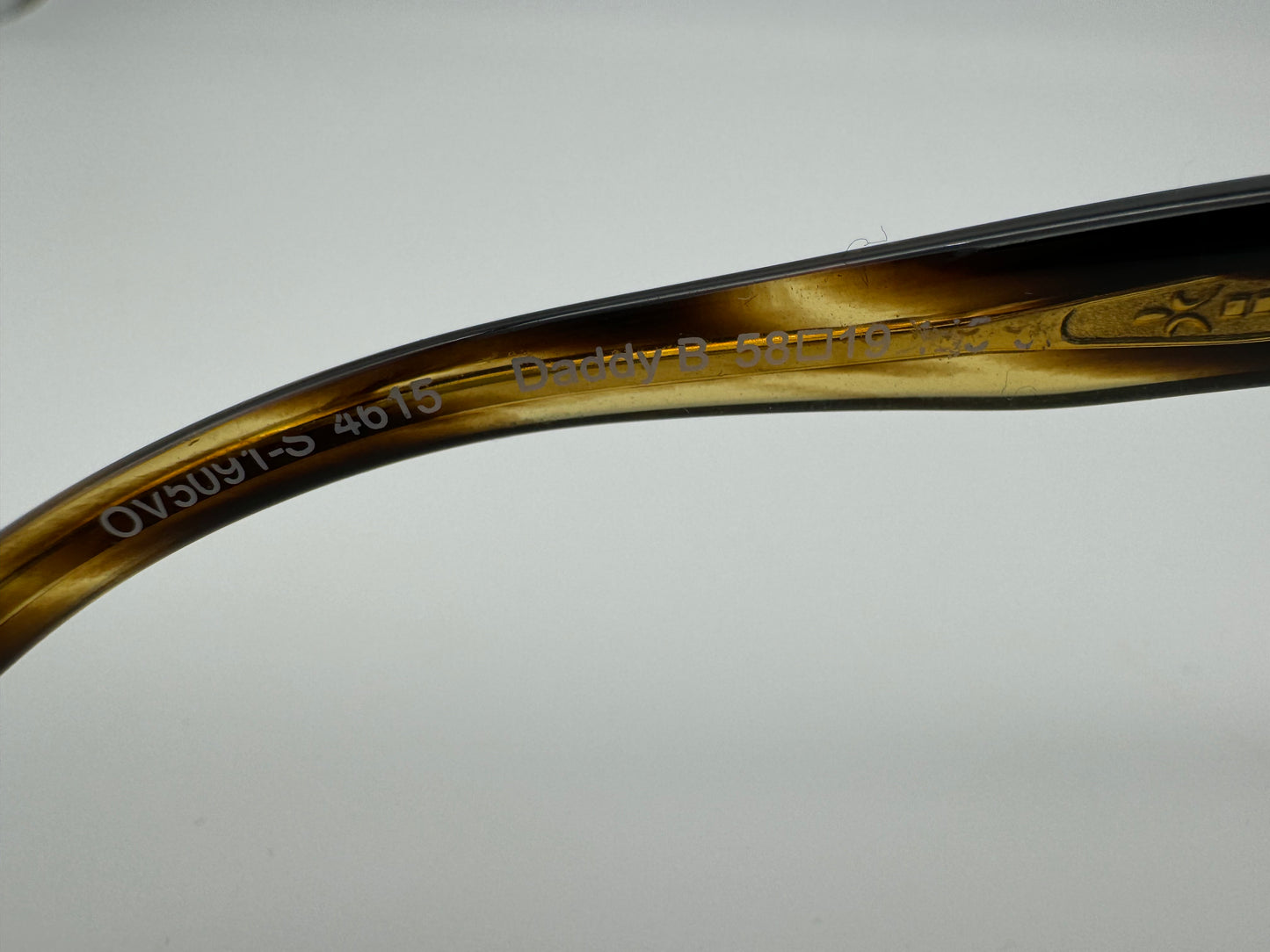 Oliver Peoples  Daddy B 58mm Cocobolo Brown Polarized Sunglasses OV5091S 4815 Japan Preowned