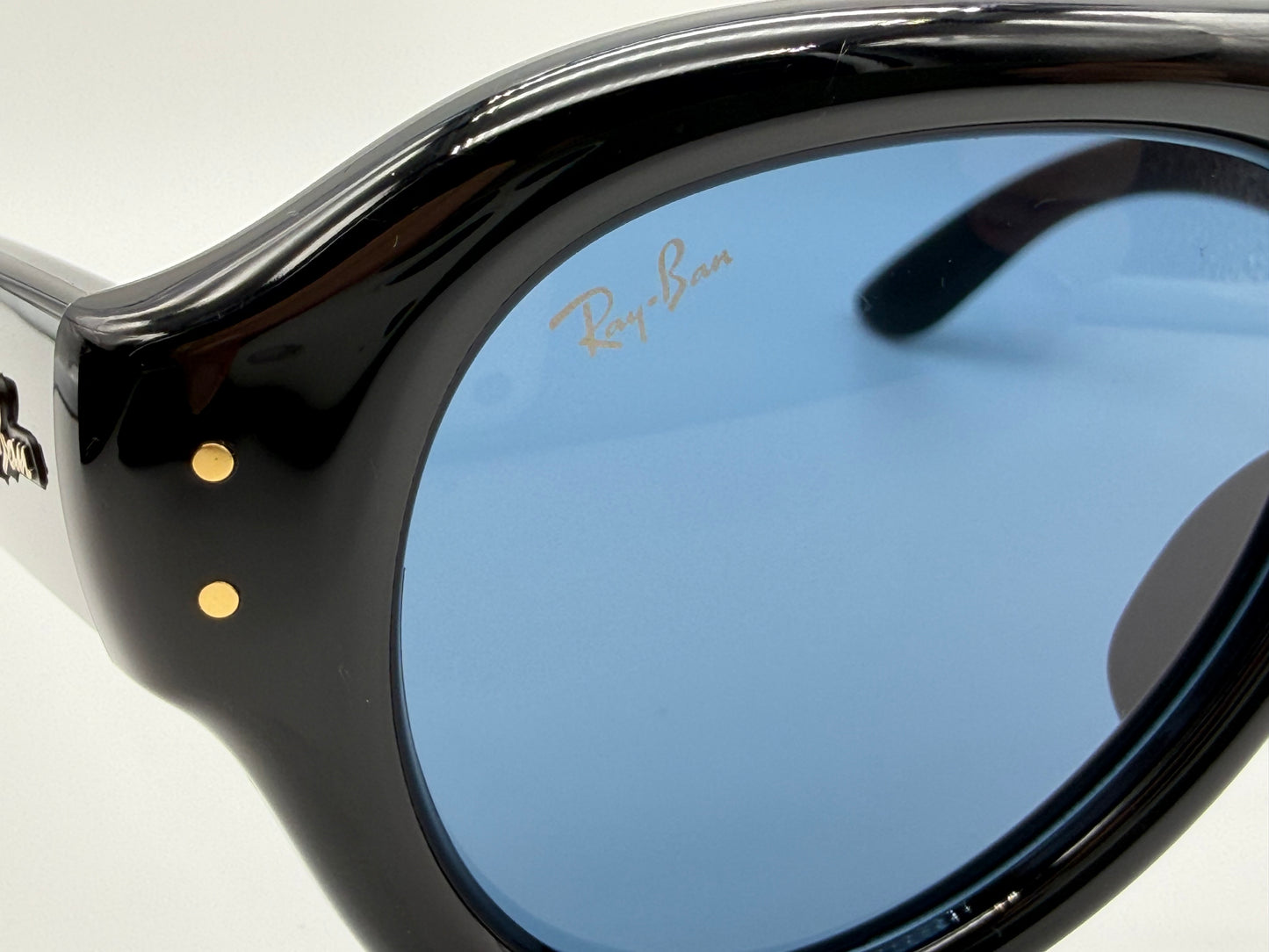 Ray-Ban A$AP Rocky Aviator Puffer 52mm Polished Black / Dark Blue RB 4925 601 / 80 Open Box
