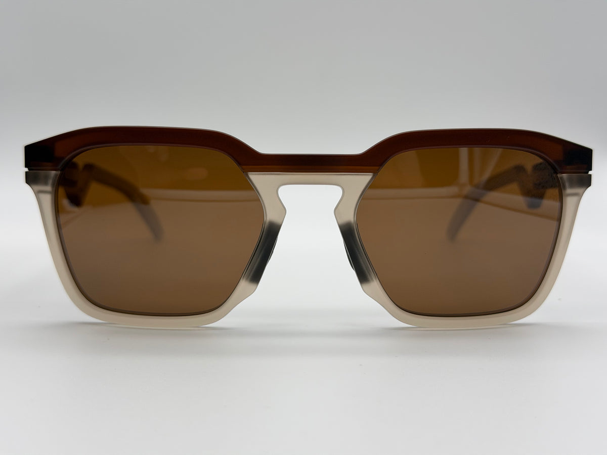 Oakley HSTN SQ 54mm OO 9533 0354 Matte Rootbeer / Prizm Tungsten Lens NEW