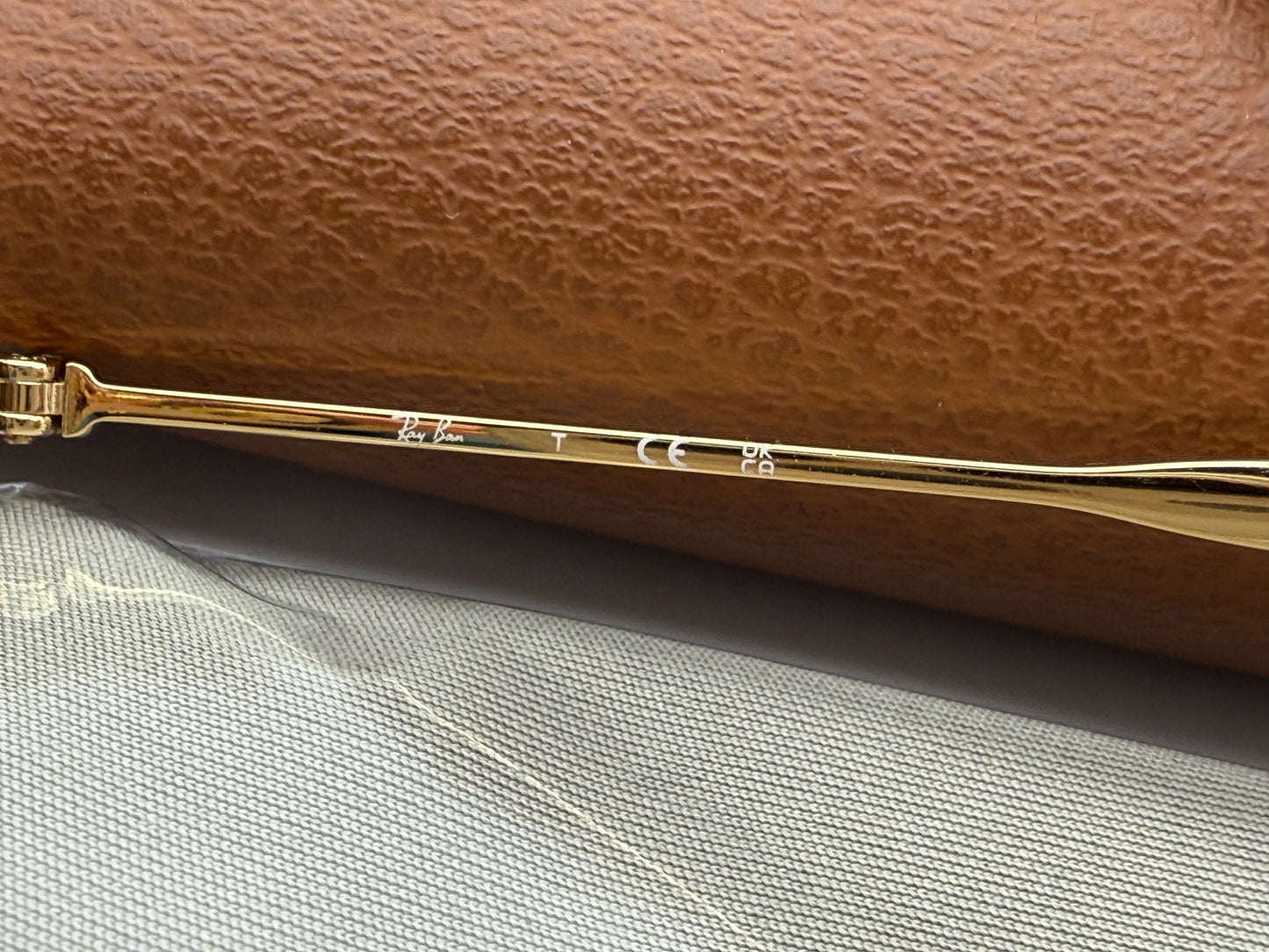 Ray Ban RB 3719 51mm Gold / G 15 Sunglasses NEW