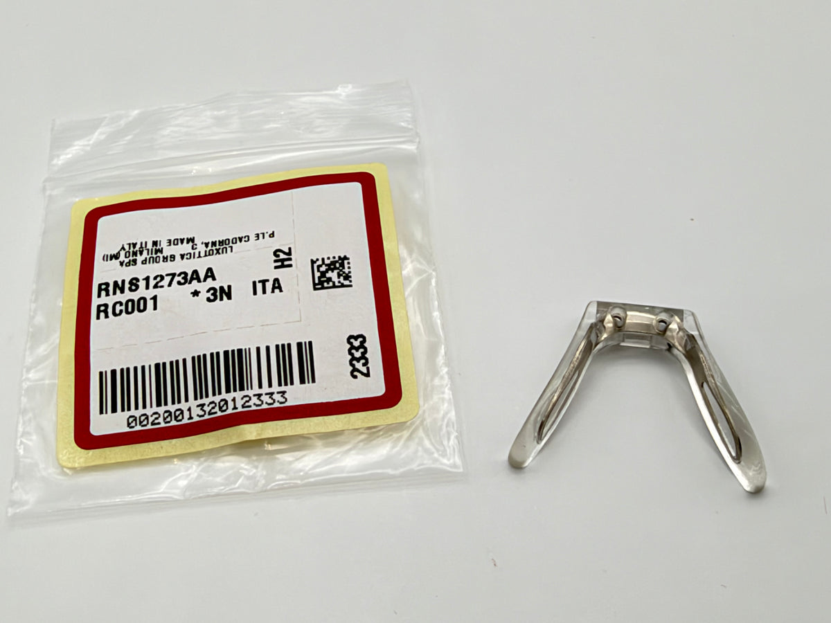 VERSACE VE 2174 Sunglasses Clear Soft Silicon Replacement Nose Pad Genuine w/ Screws ITALY NEW