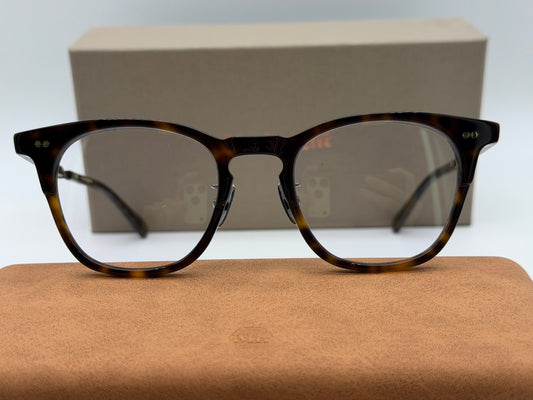 Mr. Leight Wright C 47mm Hickory Tortoise / Demo Lens Unisex Sunglasses Japan NEW